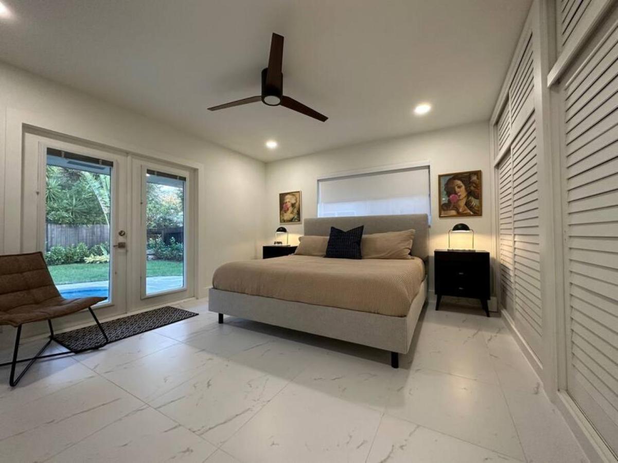 The Sun House - 3 Bed, 2 Bath, Private Pool, Fire Pit, Huge Backyard Villa Fort Lauderdale Exterior photo