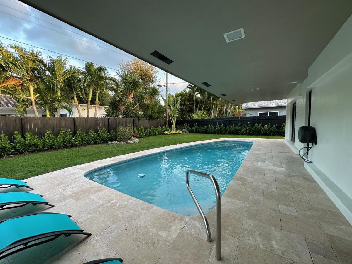 The Sun House - 3 Bed, 2 Bath, Private Pool, Fire Pit, Huge Backyard Villa Fort Lauderdale Exterior photo