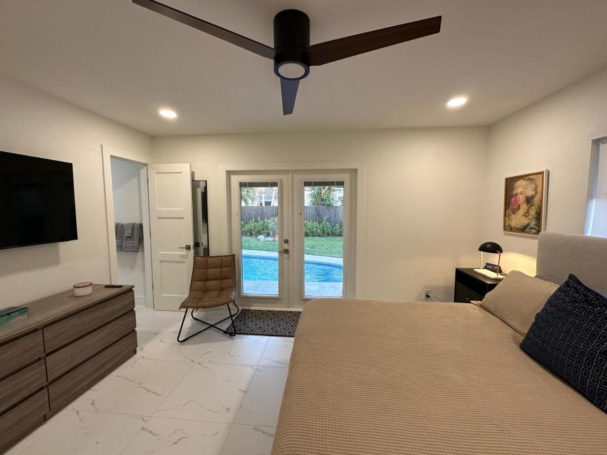The Sun House - 3 Bed, 2 Bath, Private Pool, Fire Pit, Huge Backyard Villa Fort Lauderdale Exterior photo
