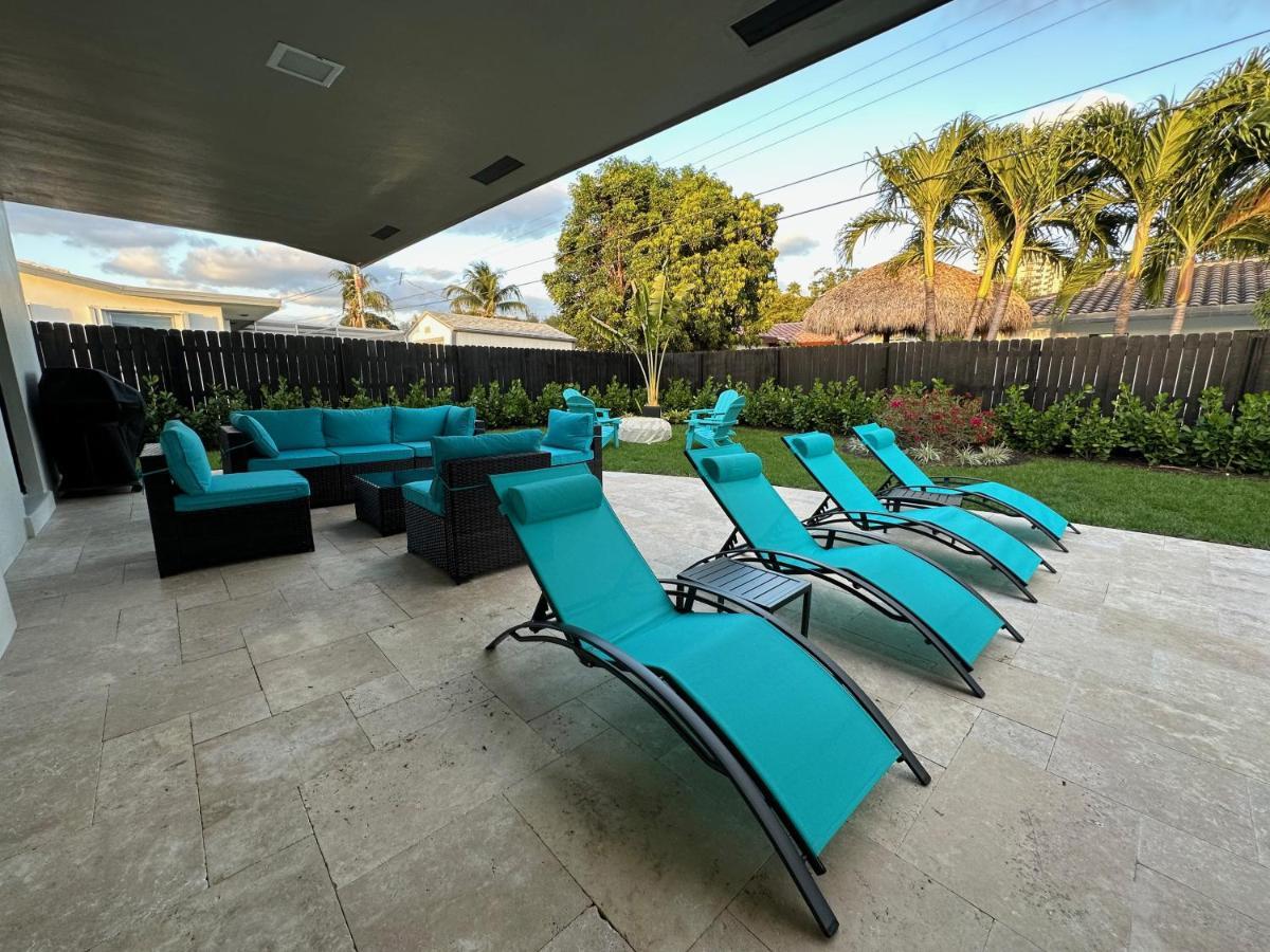 The Sun House - 3 Bed, 2 Bath, Private Pool, Fire Pit, Huge Backyard Villa Fort Lauderdale Exterior photo